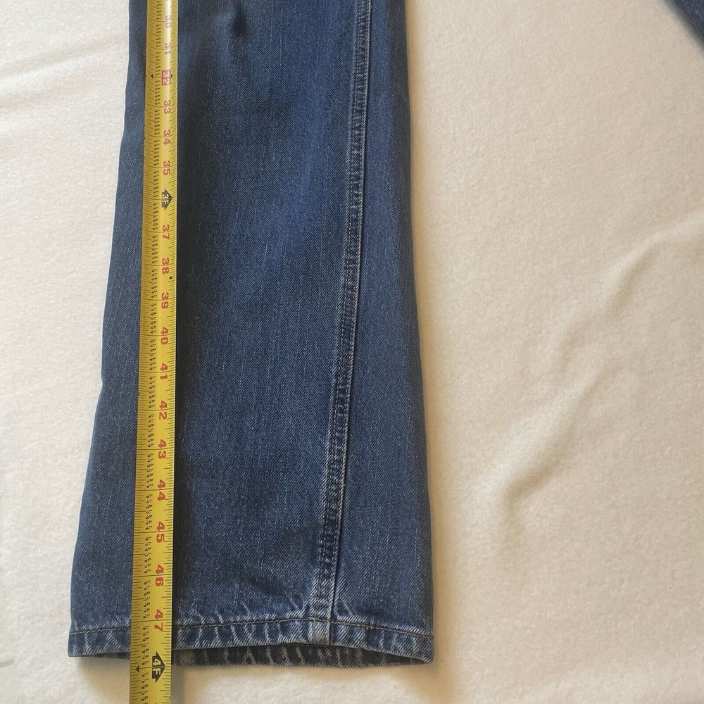 Carhartt FR Fire‎ Resistant Blue Jeans Mens Size 40 Denim Workwear Pants - Picture 13 of 14